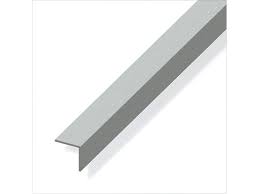Cornière d'angle métal 2,50 m. Corniere 20x20 Aluminium Brosse 2 5m