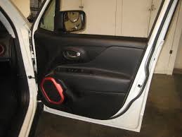 Because several cars feature designs and materials that are long extinct, just picking up a catalog for a complete panel isn't going to happen. Jeep Renegade Interior Door Panel Removal Speaker Replacement Guide 001 Jeep Renegade Interior Jeep Renegade Doors Interior