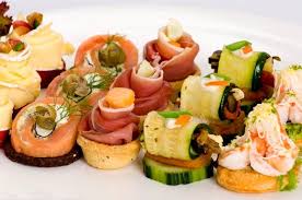 Cold Canapes Can Be Beautiful And Create A Dramatic Table Setting Food Appetizer Recipes Appetizers