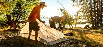 Ideal for cycle camper or kayakers. Backcountry Camping Gulf Islands National Park Reserve