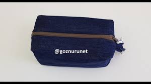 Geri Donusum Projesi Kot Makyaj Cantasi Yapimi Diy Recycle Jeans Bag Cantalar Canta Canta Modelleri