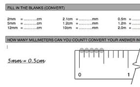Between each centimeter (cm) mark, there should be 10 smaller marks called millimeters (mm). How To Use A Metric Ruler Millimeters And Centimeters By Kalahari