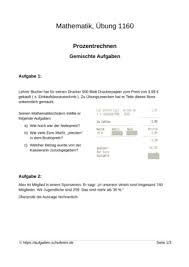 Visualbasic übersichtstabelle und monatliche berichte erstellen. Prozentrechnung Ubungsreihe Zum Ausdrucken Pdf