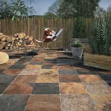 Carrelage Sol Exterieur Forte Effet Pierre Rouille Monastere L 30 X L 30 Cm En 2020 Sol Exterieur Carrelage Sol Carrelage Ardoise