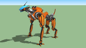 Pin By Sweety In The Happy World On Bot Dogs Sci Fi 3d Model