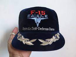 Vintage F 15 Eagle Hat Vintage Fighter Aircraft Hat Mcdonnell Douglas F 15 Eagle Vintage Air Force Hat Rare Japan Air Self Defen In 2021 Hats Vintage Vintage Air F 15