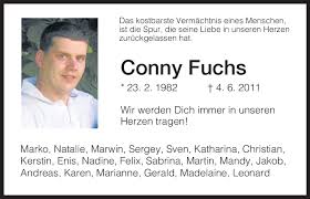 Maybe you would like to learn more about one of these? Traueranzeigen Von Conny Fuchs Trauer Hna De