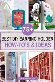 Check spelling or type a new query. 75 Diy Earring Holder Ideas Amazing How To S