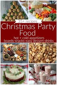 Want some great ideas for cold party appetizers? Christmas Party Food Over 35 Recipes Including Hot Appetizers Cold Appetizers Ch In 2020 Christmas Recipes Appetizers Christmas Desserts Party Christmas Party Food