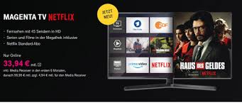 Alle details zum tarif magenta zuhause l + magentatv (vdsl) des anbieters telekom deutschland: Netflix Gunstiger Bei Telekom Magentatv