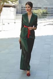 H9118 pantalon de trabajo de mujer daily woman roly. Como Llevar Los Pantalones Palazzo A Una Boda Y Ser La Invitada Mas Estilosa