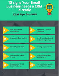 10 Signs Your Small Business Needs A Crm Already Crm Small Business Business