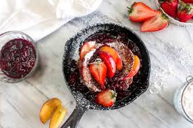 Bananas foster french toast bananas foster, a dessert made famous by brennan's in new orleans, is made by caramelizing bananas in a cinnamon, brown sugar, dark rum, and banana liqueur sauce. Vegan French Toast Recipe With Triple Berry Sauce