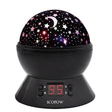 Scopow Constellation Night Light Star Sky With Led Timer Auto Shut Off 360 Degree Rotation Colorful Star Night Light Baby Night Light Night Light Projector