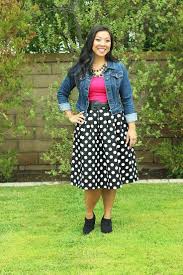 Black And White Polka Dot Skirt Outfit My Polka Dotty Skirt Polka Dot Skirt Outfit Dot Skirt Outfit Polka Dots Outfit