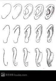 6 step:6 now bts drawing has been made. Ear Sketch Step By Step Step By Step Sketches Sketches Character Drawing Face Step By Step