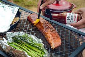 With the outpost grill grate, you're able to cook the ribs over indirect heat, meaning the meat won't be exposed to direct flames. Campfire Baby Back Ribs Mommy Hates Cooking