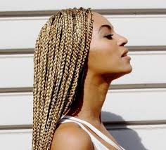 Knotless braids réalisée par Jannou