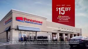 How long it takes to get your car raised up (or if you have a lifted truck/suv you may not need to), get the skid plate off if you have one, move anything else out of an oil change is a relatively quick task. Firestone Complete Auto Care Tv Commercial Like New Oil Change Ispot Tv