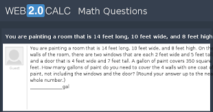 Convert 10 foot to centimeter with formula, common lengths conversion, conversion tables and more. View Question You Are Painting A Room That Is 14 Feet Long 10 Feet Wide And 8 Feet High