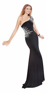 details about black silver alyce paris one shoulder prom dress pageant ball gown sz 6 35632