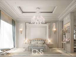 This modern master bedroom has an airy interior thanks to the expansive windows. Elegant Neo Classic Master Bedroom Design Ions Design Archinect Classic Bedroom Design Luxurious Bedrooms Luxury Bedroom Design