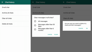 .recycle bin for whatsapp.i know that there are already android app like sms recycle binwhich catches sms from default android messaging app when user is there another way to delete files from recycle bin without showing the dialog? How To Delete Chat History On Android Whatsapp