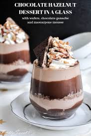 Chocolate Hazelnut Dessert Hazelnut Dessert Desserts In A Glass Desserts