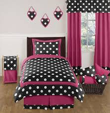 Check spelling or type a new query. Hot Pink Black And White Polka Dot Childrens And Teen Bedding Set By Sweet Jojo Designs 4 Pc Twin Set Only 119 99