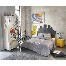Toile Graffiti Multicolore 80x110 Avec Images Lit Maison Du Monde Tete De Lit Maison Du Monde Chambre Ado