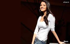 Amazon warehouse great deals on quality used products : Kajal Agarwal In Blue Top And Black Jeans