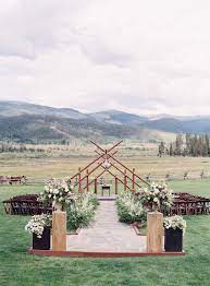 Rustic Colorado Ranch Wedding Infused With Southern Charm Ranch Wedding Venue Rustic Ranch Weddings Outdoor Wedding