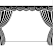 Drama Stage Clipart Black And White