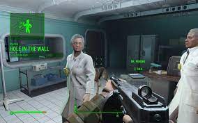 If you see this, then the quest starts once you talk to them and get briefed on what's going on. Hole In The Wall Fallout 4 Game Guide Walkthrough Gamepressure Com