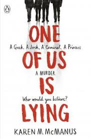 One Of Us Is Lying February Book Of The Month Libros De Suspenso Listas De Libros Club De Lectura