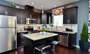 Black kitchen cabinets are a less complex color palette, instead opting for monochrome style with splashes of grey to. Kitchen Decorating With Dark Cabinets B85d On Most Fabulous Home Remodeling Ideas With Kitchen Decorating With Dark Cabinets Inscmagazine