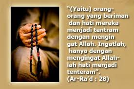 Sabda nabi, mahukah aku beritahu kamu tentang amal yang paling bersih di sisi tuhanmu dan paling tinggi mengangkat darjatmu, dan lebih baik bagimu dari berperang melawan musuh. Tenang Pejalankakidibumi