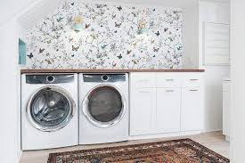 My bathroom is an 'animal planet' experience, says its owner, with birds and butterflies taking flight on the so he covered the walls in a gracie chinoiserie wallpaper, which is a bold move in a pro tip: Birds Butterflies Multi On White Wallpaper Design Ideas