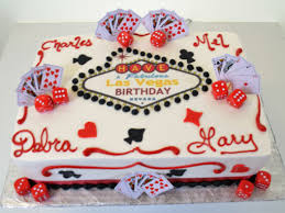 Las vegas cake topper personalised wedding casino themed birthday party las vega themed welcome to married in vegas acrylic cake decoration. 1687 Las Vegas Birthday X4 Wedding Cakes Fresh Bakery Pastry Palace Las Vegas