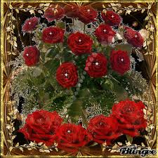 The camera moves along a dense field of endlessly beautiful tulips. Gifs Hermosos Hermosas Flores Encontradas En La Web Red Roses Beautiful Bouquet Of Flowers Flowers Gif