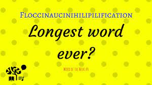 Thankfully not all words are as long or complicated. World S Longest Word Takes 3 5 Hours To Pronounce Cw39 Houston