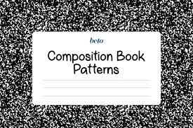 Black And White Composition Book Background Composition Notebook Patterns By Betoalanis Composition Notebook Social Media Design Graphics Composition