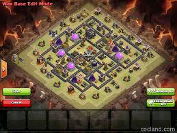 Th9 anti 3 star war base with replays!! Th9 War Base Triton Anti 3 Star Clash Of Clans Land