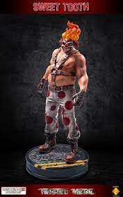 Needles kane, sweet tooth age: 1 6 Scale Twisted Metal Statue Sweet Tooth