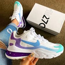 Nike Pink And Black Air Max 270 React Sneakers In 2020 Nike Air Max Air Max Air Max 270