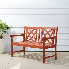 Once dry, tape the edges of the area on the interior of the lid. V1493 4 Foot Wood Garden Bench Walmart Com Walmart Com