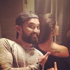 Like That Tattoo On My Shoulder We Aint Ever Getting Older Happy Pratzo Day My Oldest And Sturdies Jennifer Winget Tattoo Jennifer Winget Jennifer