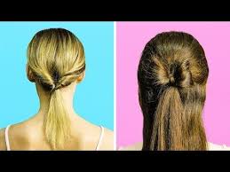 If you're dealing with frizz, deviate from a top knot or a messy bun with these cute little space buns. 27 Cute And Easy Summer Hairstyle Tutorials Youtube Easy Summer Hairstyles Summer Hairstyles Easy Hairstyles
