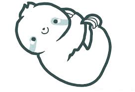 Young one will enjoy and their imaginations will improve by doing cute baby sloth coloring page. Baby Sloth Coloring Novocom Top