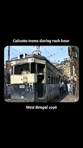 📍Calcutta, 1996 These trams carried ...